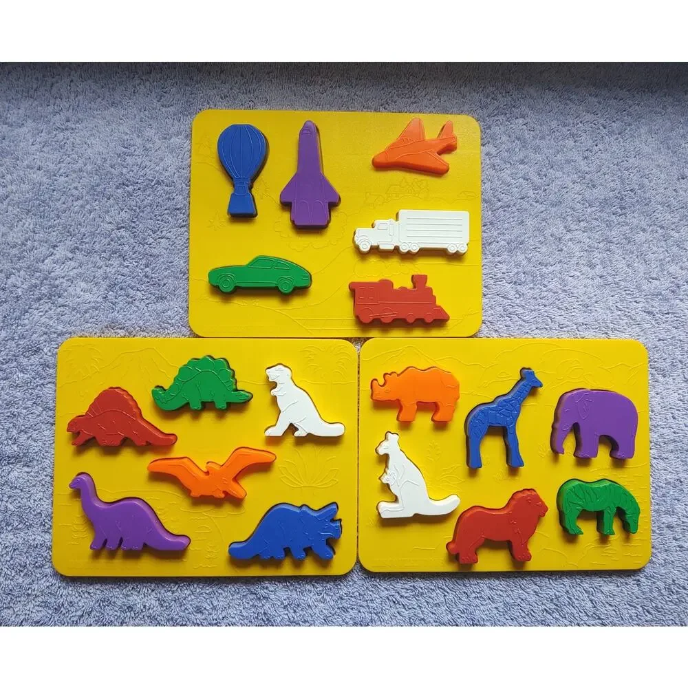 Place & Trace Discovery Toys - Complete - 18 Mos - 7 yrs+